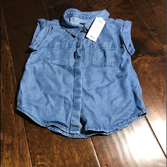 baby gap denim shirt